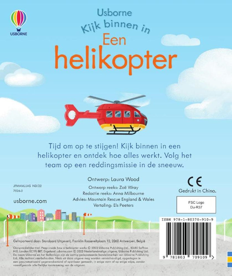Chargez l'image dans la visionneuse de la galerie, Kijk binnen in een helikopter. 3+
