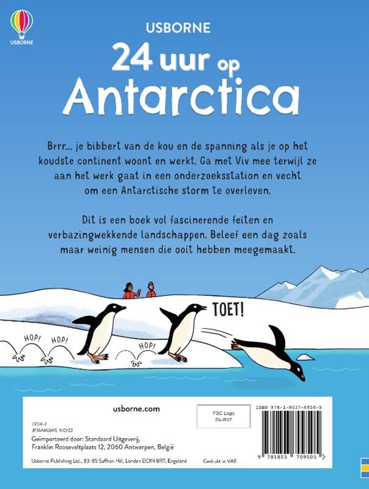Chargez l'image dans la visionneuse de la galerie, 24 uur op antartica. pb. 7+
