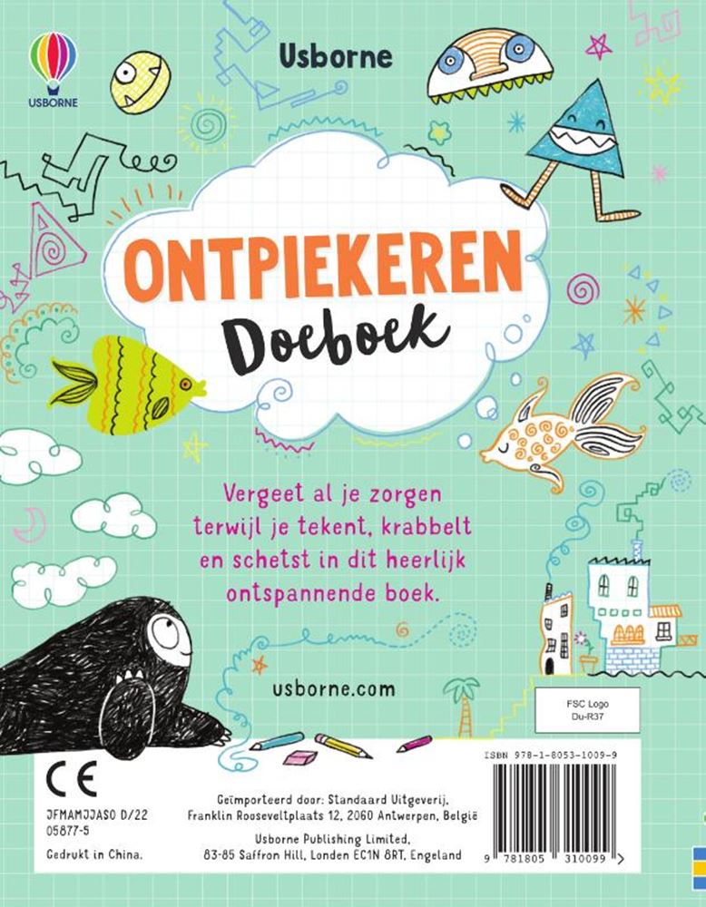 Chargez l'image dans la visionneuse de la galerie, Doeboek: ontpiekeren. 5+
