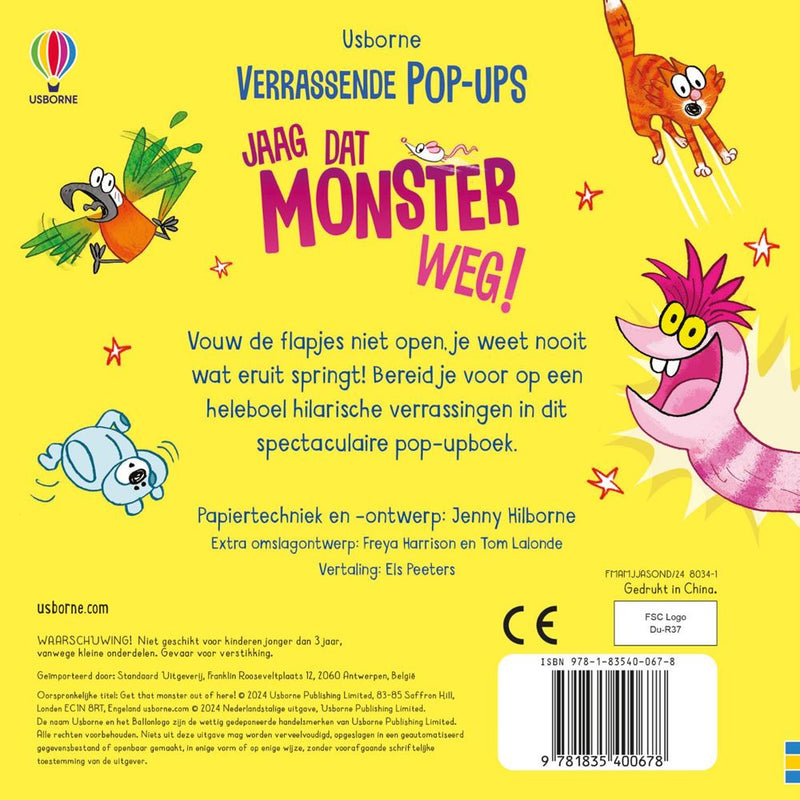 ギャラリービューアに画像をロードする, Jaag dat monster weg! pop-upboek. 3+
