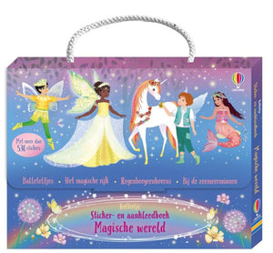 Magische wereld. stickerboek. 5+