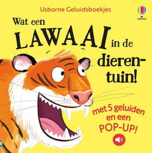 Geluidewat een lawaai in de dierentuin!