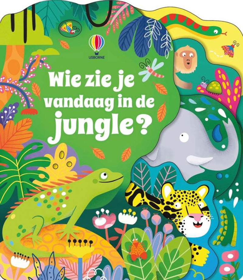 ギャラリービューアに画像をロードする, Kartonbwie zie je vandaag in de jungle?
