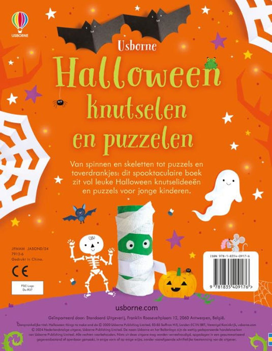 Halloween. knutselen. 4+
