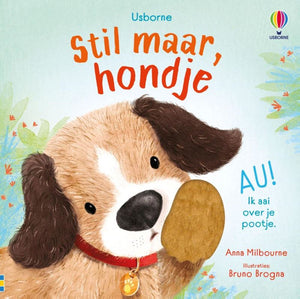 Voelboekje: stil maar, hondje. 1+