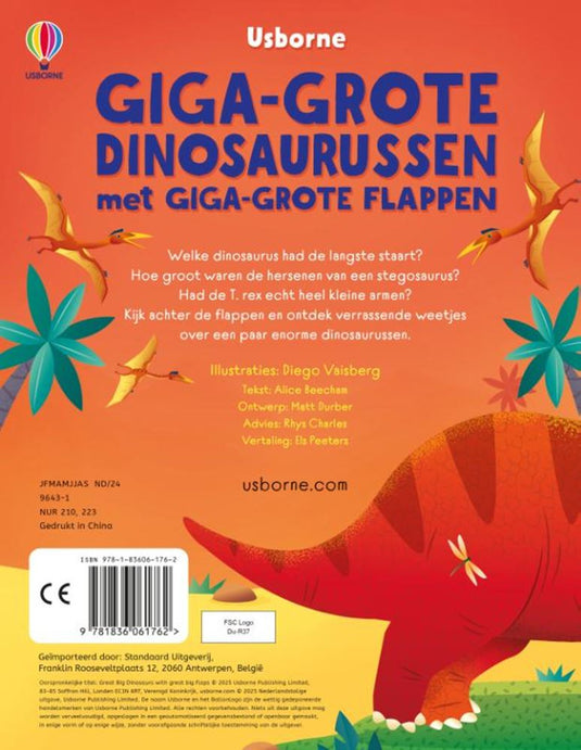 Giga-grote dinosaurussen met giga-grote