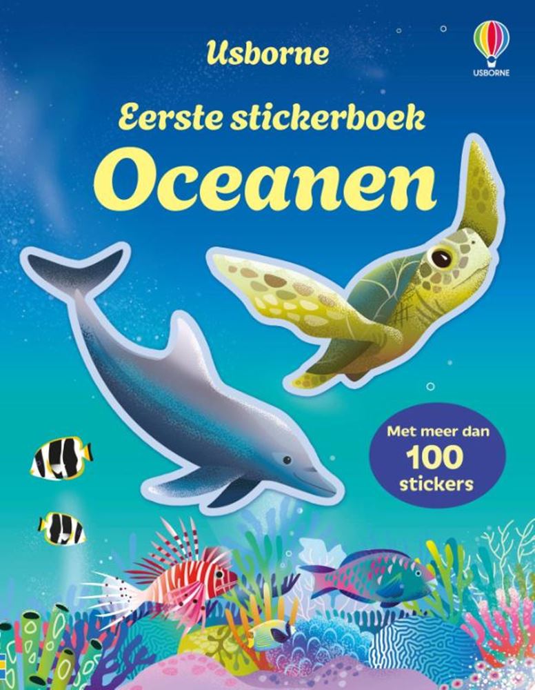 Afbeelding laden in galerijviewer, Stickerboek: oceanen. 3+
