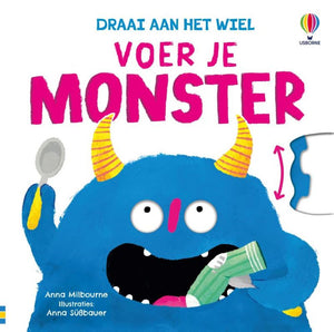 Kartonboek: voer je monster 1+
