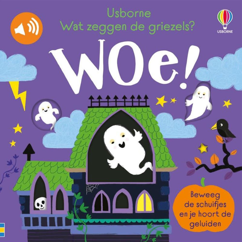 Chargez l'image dans la visionneuse de la galerie, Kartonboek:wat zeggen de griezels? woe!
