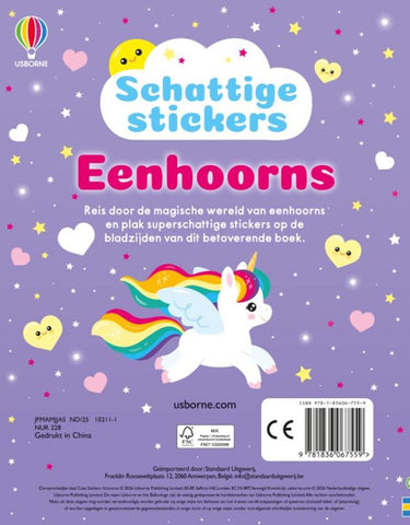 Stickerboek eenhoorns 3+