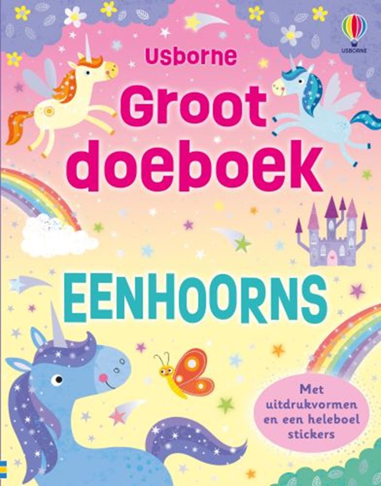 Afbeelding laden in galerijviewer, Groot doeboek eenhoorns 4+
