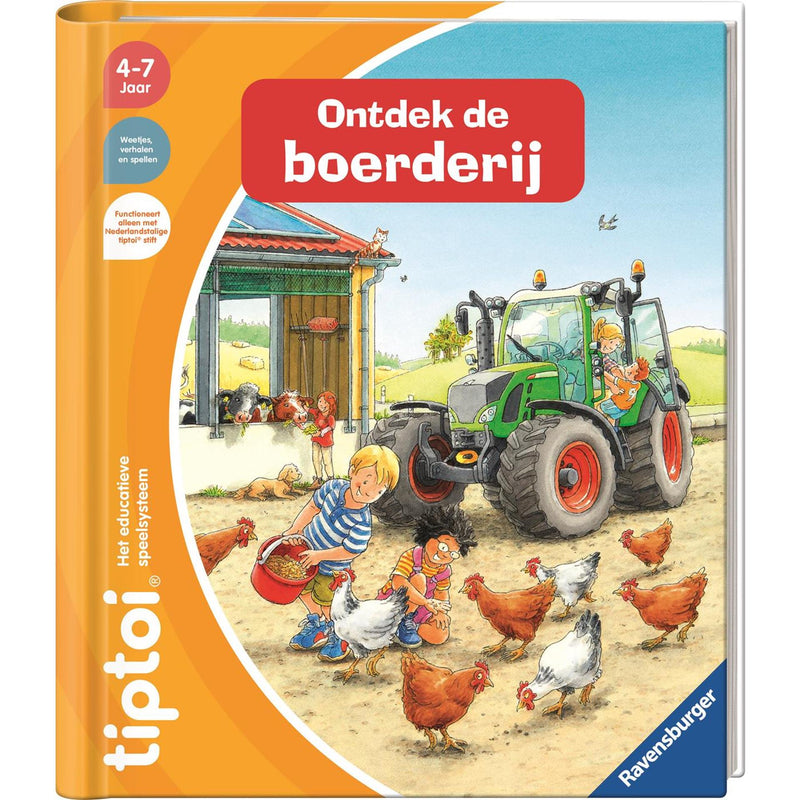 Load image into Gallery viewer, Ravensburger tiptoi® boek ontdek de boerderij
