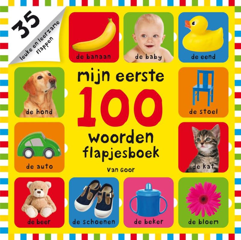 Chargez l'image dans la visionneuse de la galerie, Mijn eerste 100 woorden (flapjesboek). 2
