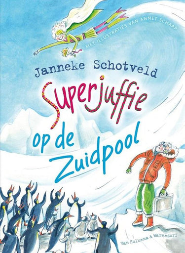 Centraal boekhuis superjuffie op de zuidpool