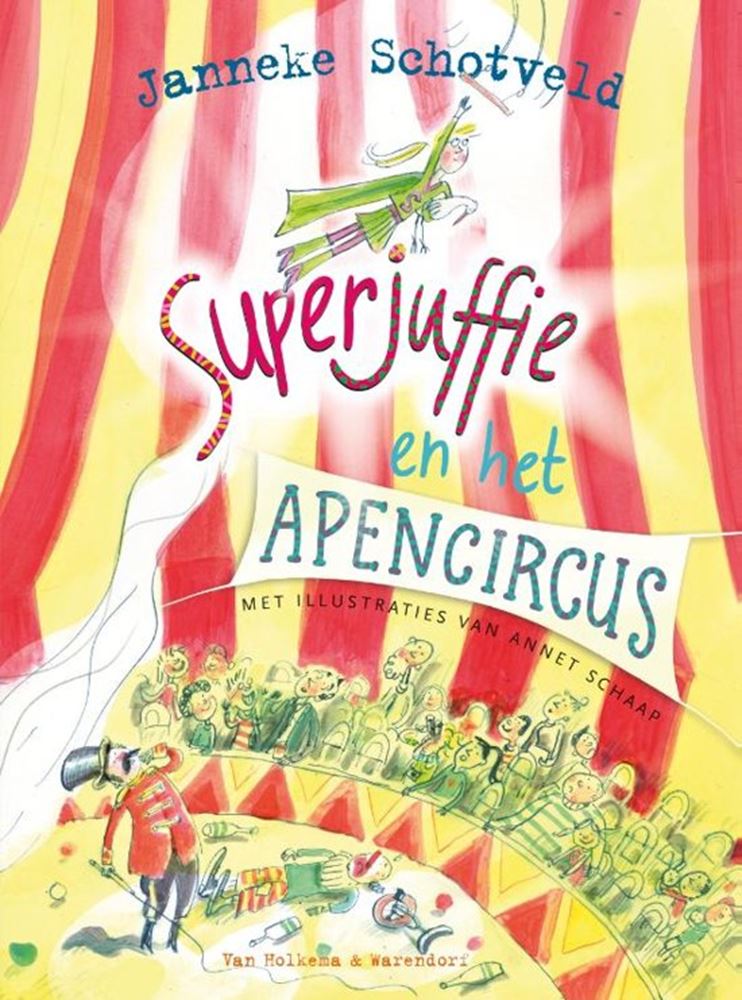 Afbeelding laden in galerijviewer, Centraal boekhuis superjuffie en het apencircus
