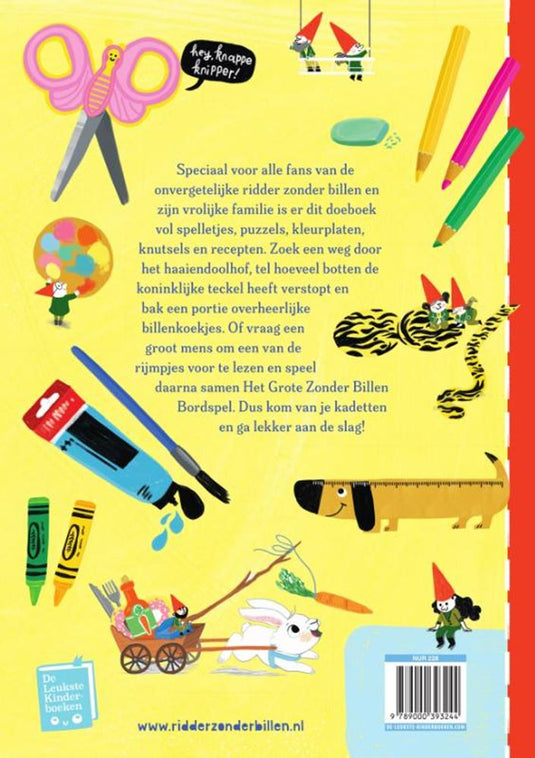 Doeboek de ridder zonder billen.4+