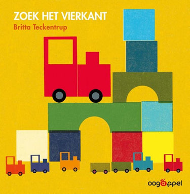 Zoek het vierkant (karton). 2+