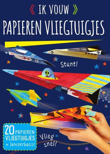 Wpg uitgevers ik vouw papieren vliegtuigjes. 6+