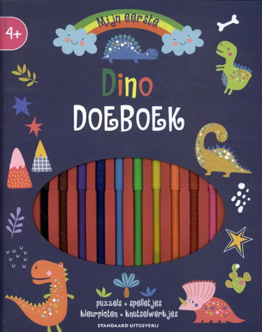 Mijn eerste dino doeboek met stiften 4+