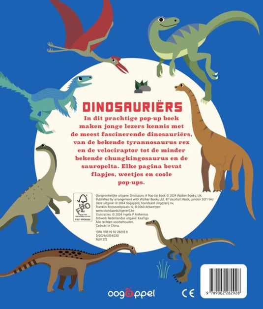 Dinosauriërs een pop-upboek 3+
