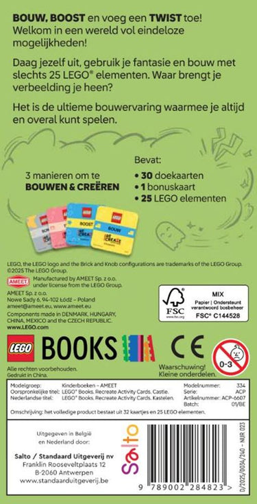 Lego recreate activity cards: kastelen