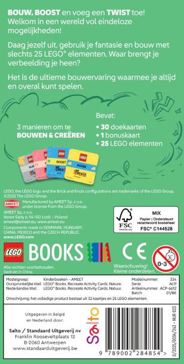 Lego recreate activity cards: natuur 6+