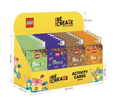 Ty lego recreate activi cards display 2 (