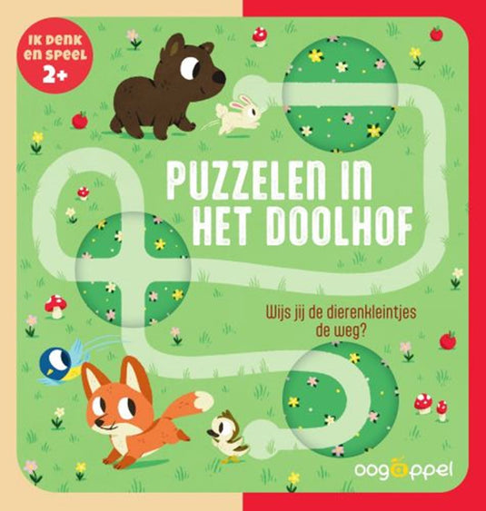 Puzzelen in het doolhof 2+