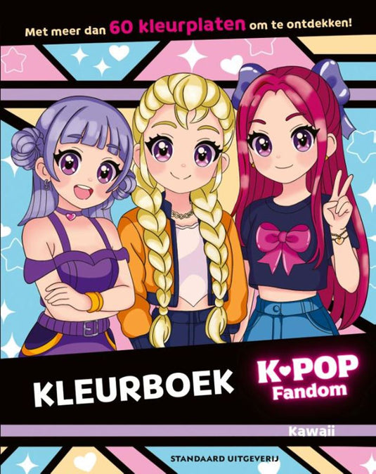 K-pop fandom kleurboek 7+