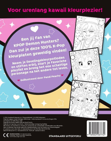 K-pop fandom kleurboek 7+