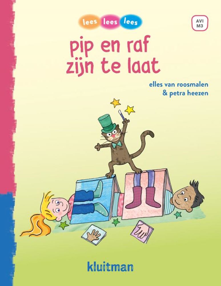 Afbeelding laden in galerijviewer, Uitgeverij kluitman lees lees lees - pip en raf zijn te laat (avi-m3)
