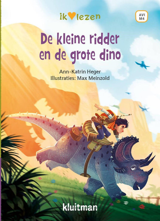 Kluitman ik hou van lezen - de kleine ridder en de grote dino avi-m4