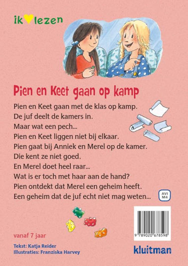 Uitgeverij kluitman pien en keet gaan op kamp avi m4