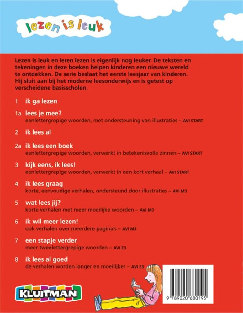 Afbeelding laden in galerijviewer, Uitgeverij kluitman lezen is leuk - lees je mee? avi-start
