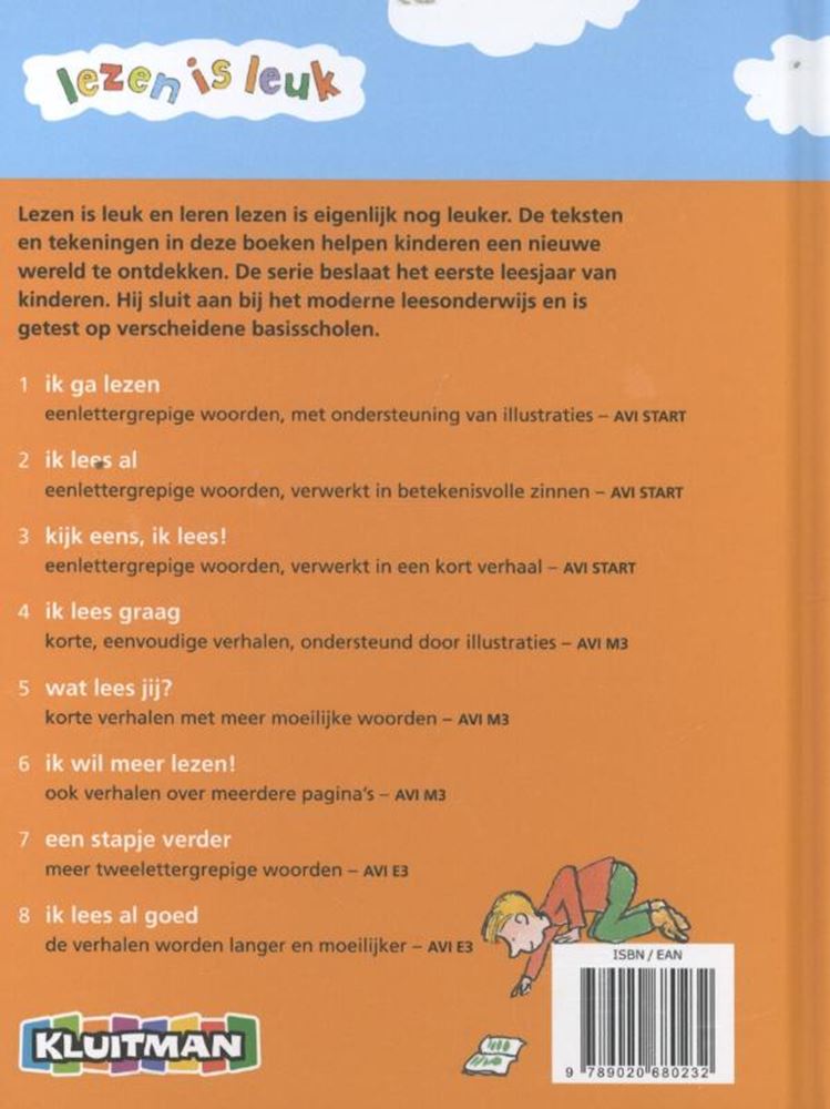Afbeelding laden in galerijviewer, Uitgeverij kluitman lezen is leuk - kijk eens ik lees avi-start
