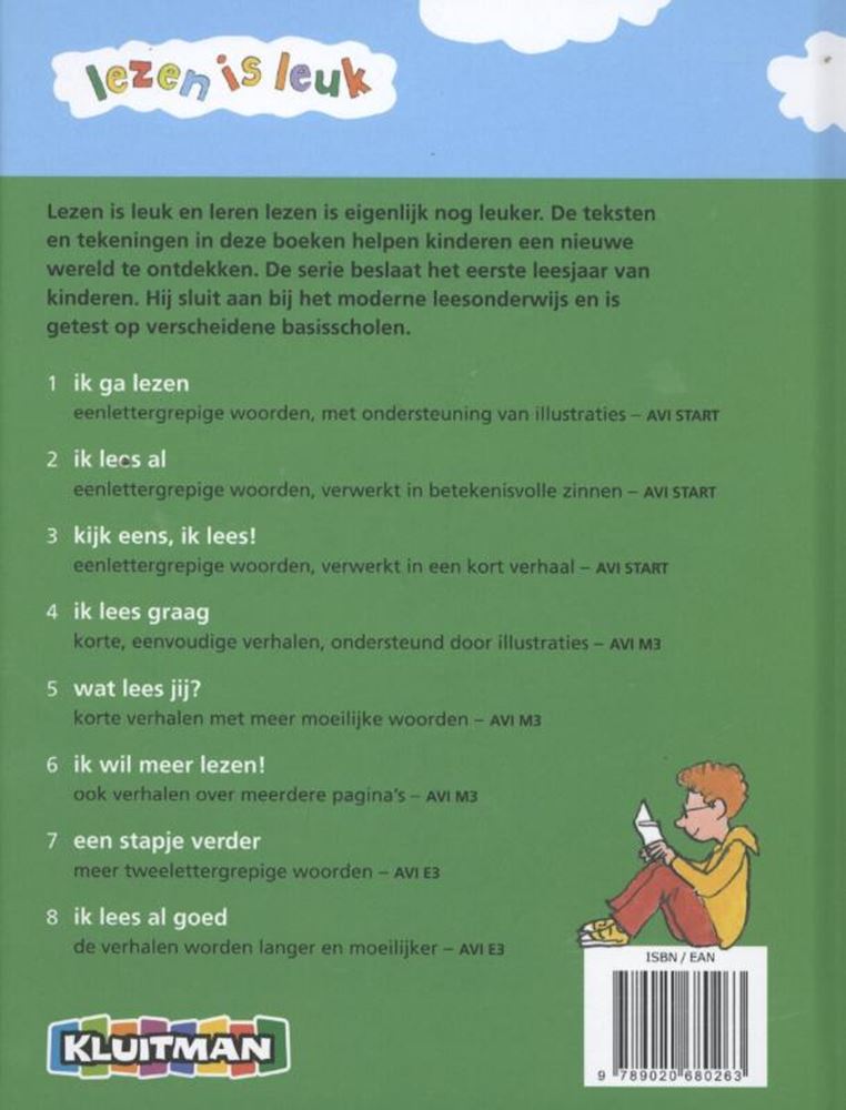 Chargez l'image dans la visionneuse de la galerie, Uitgeverij kluitman lezen is leuk - ik wil meer lezen! avi-m3
