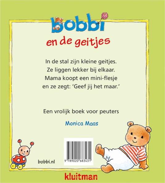 Uitgeverij kluitman bobbi en de geitjes 2+