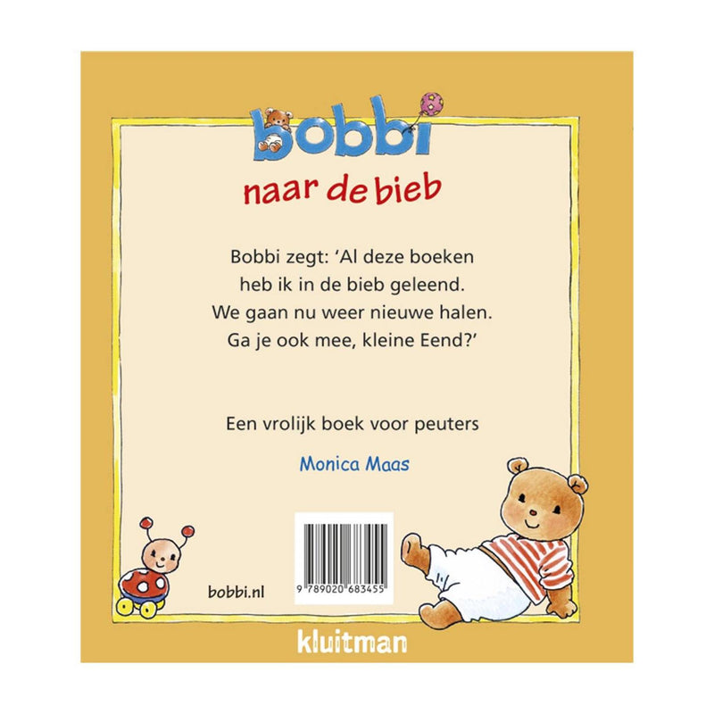 Afbeelding laden in galerijviewer, Kluitman bobbi naar de bieb
