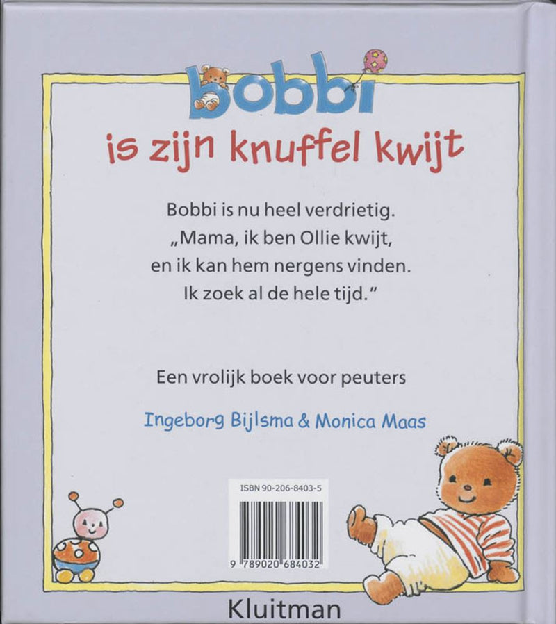 Afbeelding laden in galerijviewer, Uitgeverij kluitman bobbi is zijn knuffel kwijt
