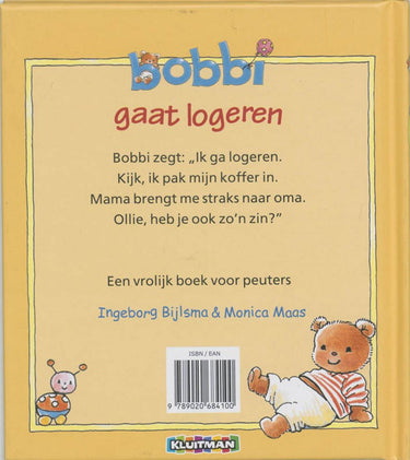 Uitgeverij kluitman bobbi gaat logeren