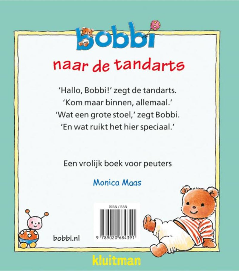 Afbeelding laden in galerijviewer, Uitgeverij kluitman bobbi naar de tandarts. 2+
