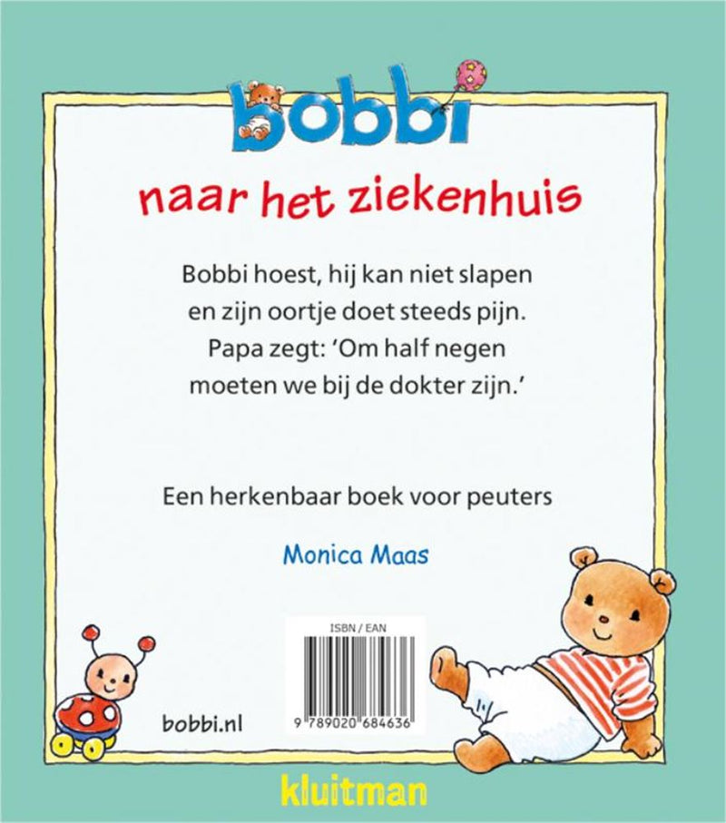 ギャラリービューアに画像をロードする, Uitgeverij kluitman bobbi naar het ziekenhuis. 2+
