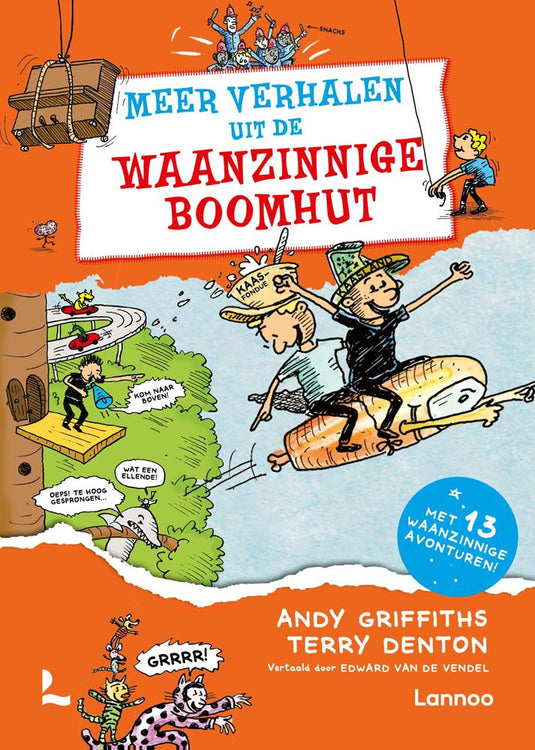 Meer verhalen uit de waanzinnige boomhut