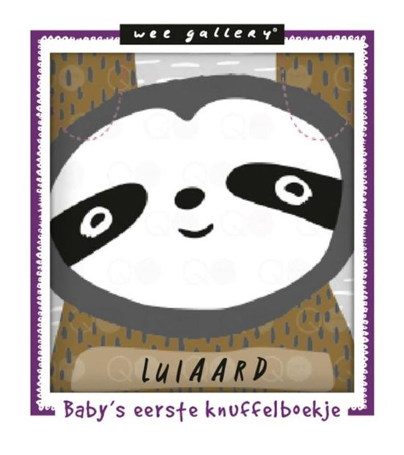 Afbeelding laden in galerijviewer, Wee gallery stoffen knuffelboekje luiaar
