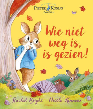 Pieter konijn, wie niet weg is, is gezie