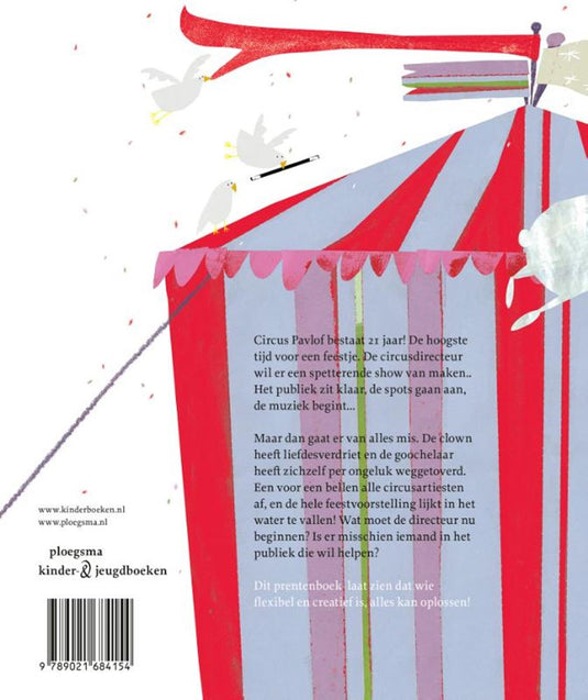 Circus pavlof. prentenboek. 4+