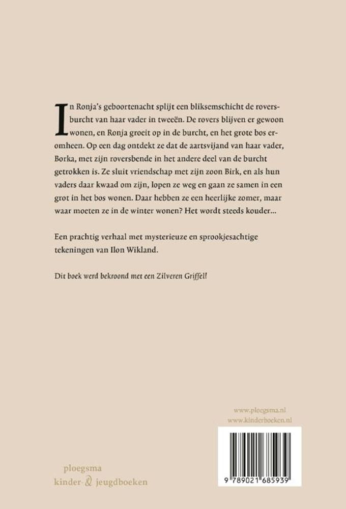 Chargez l'image dans la visionneuse de la galerie, Ronja de roversdochter [netflix editie]
