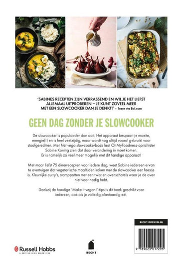 Het vega slowcookerboek volwassene