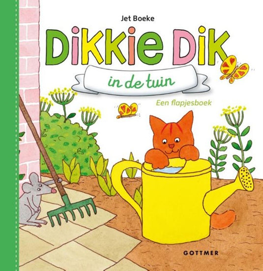 Gottmer uitgevers groep flapjesboek: dikkie dik in de tuin. 1+