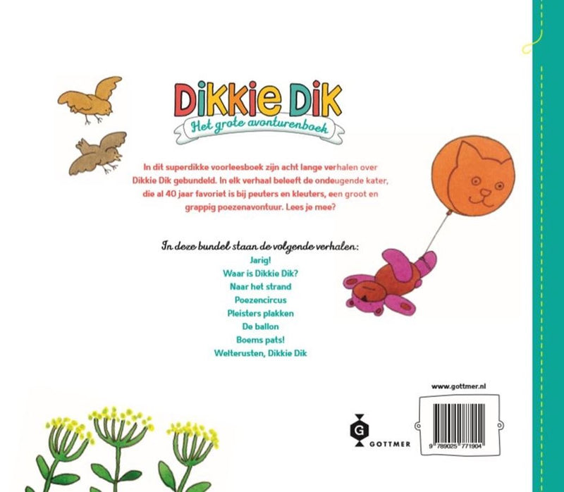 Afbeelding laden in galerijviewer, Centraal boekhuis dikkie dik. het grote avonturenboek. 3+
